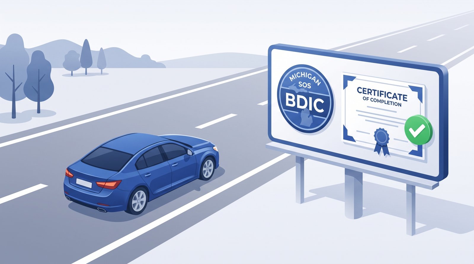 Michigan Basic Driver Improvement Course (BDIC): Eligibility, the 60-Day Letter, and Keeping Points Off Your Record