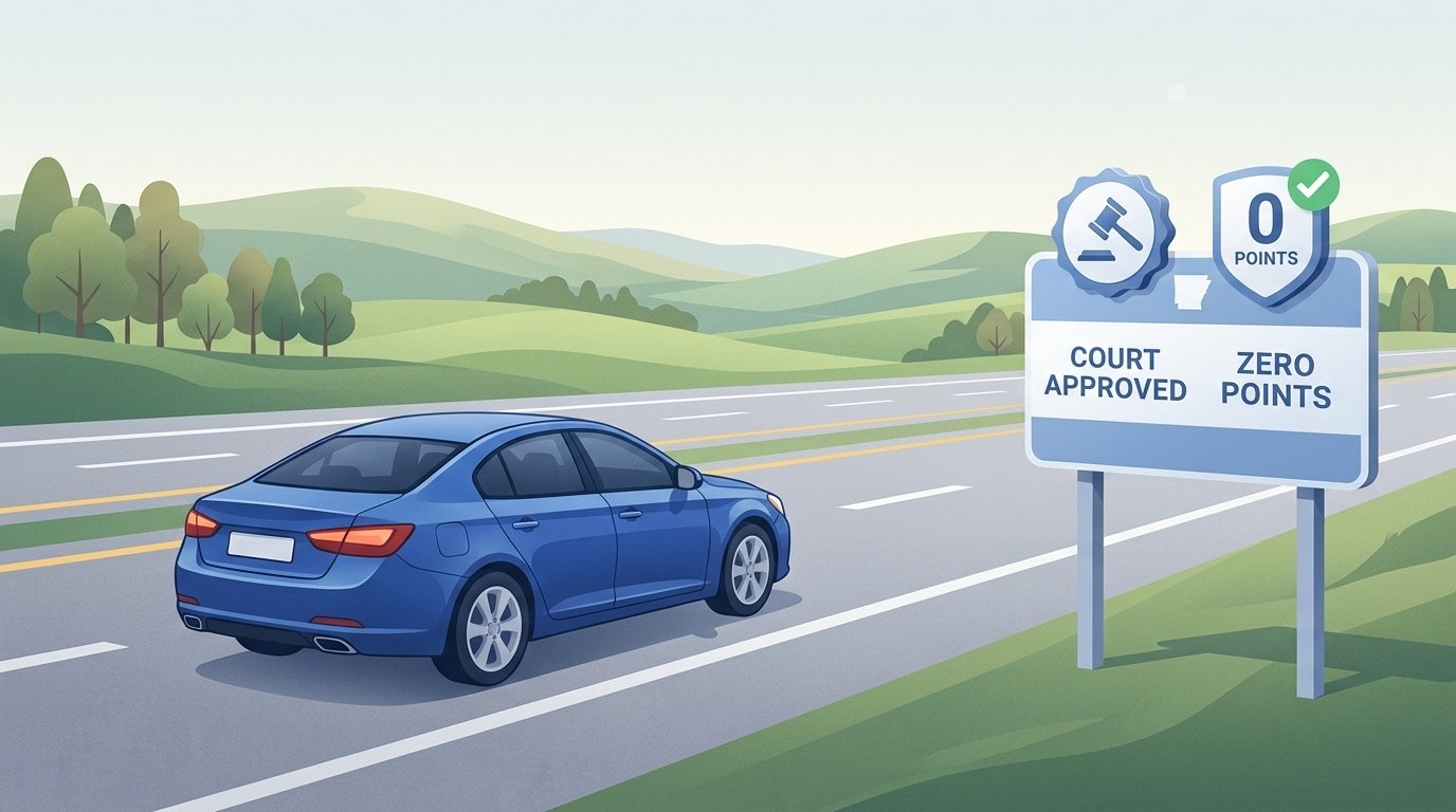 Got a Traffic Ticket in Arkansas? How Defensive Driving Dismisses Citations and Stops OMV Points