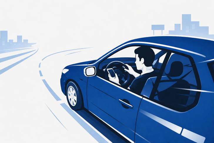 Отвлеченное вождение: Определение, факты и риски для безопасности