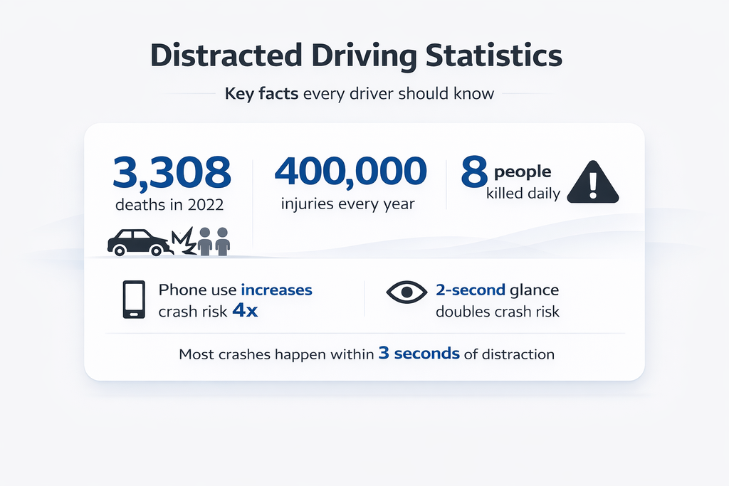 Distracted Driving: Facts, Risks, and Prevention | ETS