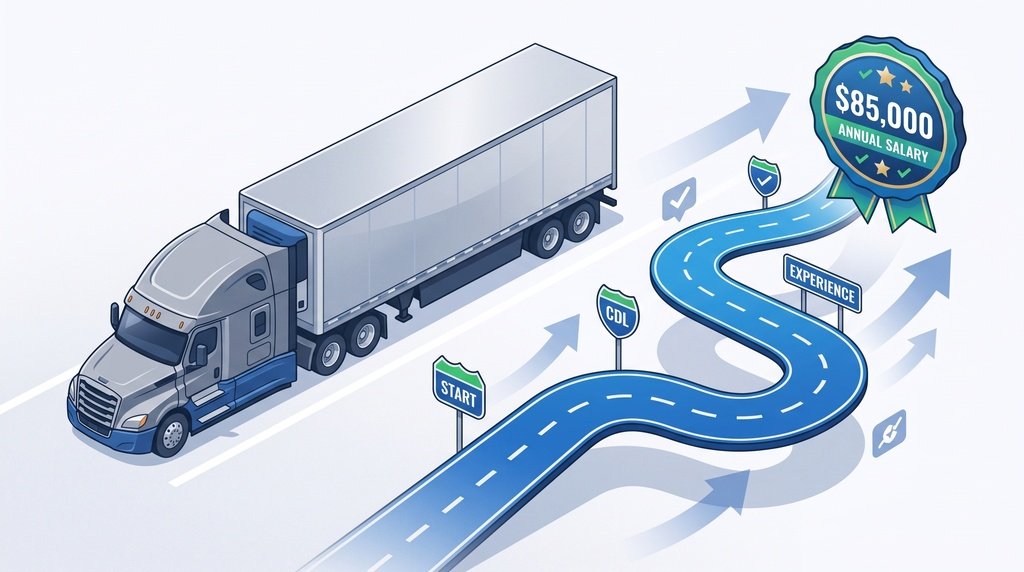 commercial truck driver career and salary