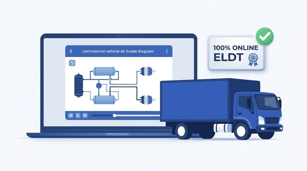 class b eldt air brakes and vehicle systems online course