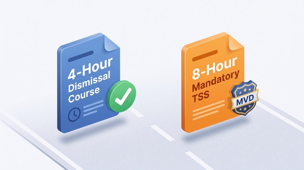 defensive driving vs traffic survival school tss arizona