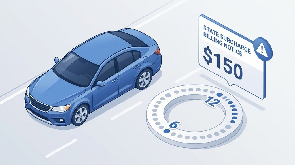 nj surcharges 6 points